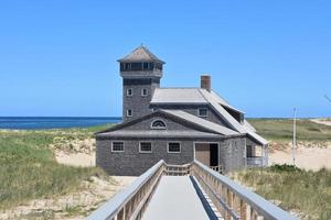 Life Saving Station on the Cape Cod in Provincetown photo