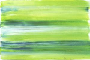 Hand Painted Green Lines Background photo