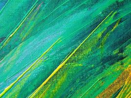 Acrylic color painting by hand made, Colorful contemporary art on canvas, Abstract background texture photo
