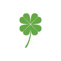 Four leaf clover icon. Clover Simple icon design. St patryks day clover. Vector illustration