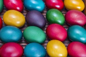 color eggs for holiday easter, background photo