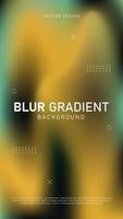 Abstract gradient fluid liquid cover template. Set of modern poster with vibrant graphic color, hologram, dot pattern. Minimal style design for flyer brochure, background, wallpaper, banner vector