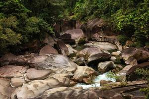 Aerial shots of Babinda Boulders QLD Australia photo