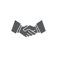 Handshake vector icon. Business Symbol linear Design. Presentation, Website or Apps Elements. Business handshake or contract agreement icon. agreement icon. charity symbol. Vector illustration