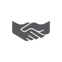 Handshake vector icon. Business Symbol linear Design. Presentation, Website or Apps Elements. Business handshake or contract agreement icon. agreement icon. charity symbol. Vector illustration