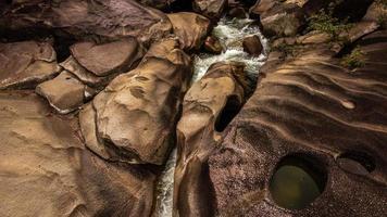 Aerial shots of Babinda Boulders QLD Australia photo