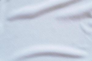 White football jersey clothing fabric texture sports wear background photo