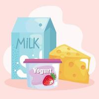 diary healthy food vector