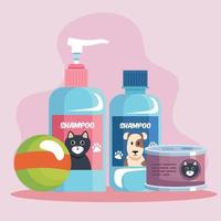 pet shop icons vector