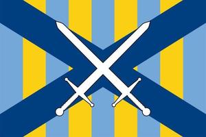 Set of Fictional Flags Fictional Country Flags World Fantasy Flags for fiction Unrealistic Flags vector
