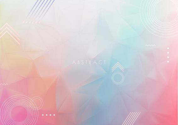 Colorful liquid and geometric background with fluid gradient shapes