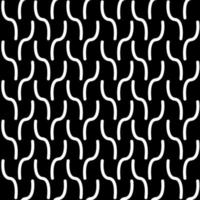 Black and white abstract seamless vector pattern