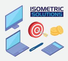 social media solutions vector