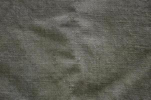 The texture of a very old brown sack cloth. Retro texture with canvas material. Background image with copy space photo