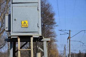 A small substation for the supply of electricity photo