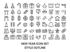 illustration vector and logo new year icon perfect. Icon sign from modern collection for mobile concept and web apps design. Nice design perfect.