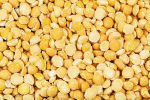 raw yellow split peas photo