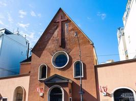 fachada de la iglesia capuchina kapuzinerkirche viena foto