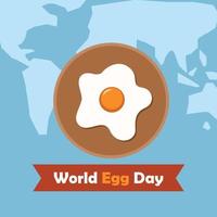 World Egg Day Free Vector