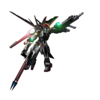 Mecha attack pose png