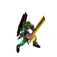 Mecha zum Angriff bereit png