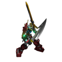 mecha listo para atacar png