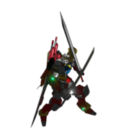 Mecha attack pose png