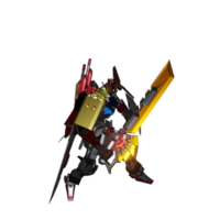 Mecha-Angriffspose png