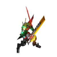 Mecha-Angriffspose png