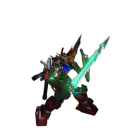 Mecha-Angriffspose png