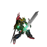 pose de ataque mecha png