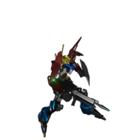 Mecha prêt à attaquer png