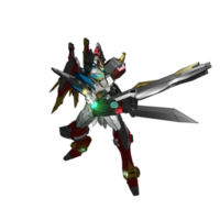 pose de ataque mecha png