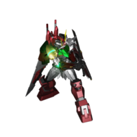 pose de ataque mecha png