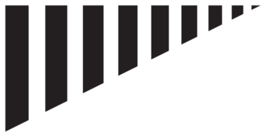 black pattern. PNG with transparent background.