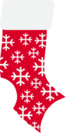 Christmas, Xmas Sock Hand Drawn Illustration png