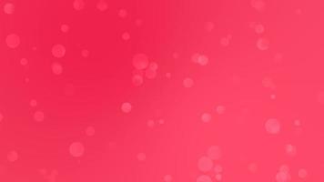 Red and Radical Red bokeh gradient motion background loop. video