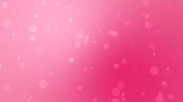 Carnation Pink and Razzmatazz bokeh gradient motion background loop. video