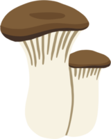doodle freehand sketch drawing of king trumpet mushroom. png