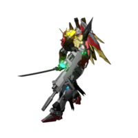 Mecha-Angriffspose png