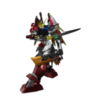 mecha redo till ge sig på png