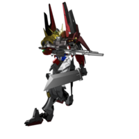 Mecha prêt à attaquer png