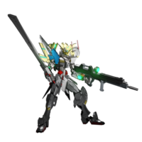 Mecha attack pose png