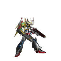 Mecha attack pose png