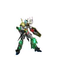 Mecha attack pose png