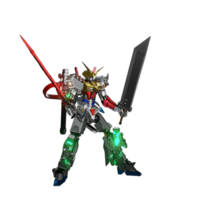 Mecha attack pose png