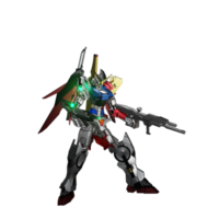 Robot attack pose png