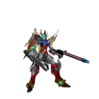 Mecha-Angriffspose png