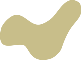 illustration vectorielle de forme organique abstraite png
