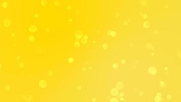 Gold bokeh gradient motion background loop. video